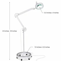 Best reviews of 😀 Brightech LightView Pro 6 Wheel Rolling Base Floor Lamp With XL Magnifier 🔥 -Lamps Sales Store eb0115570eda101e 9574 w800 h800 b1 p0