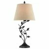 Best Pirce 👏 Kira Home Ambrose 31" Rustic Table Lamp, Beige Fabric Shade, Leaf Detailed Body ⭐ -Lamps Sales Store eba1473a0d5b1095 8649 w800 h800 b1 p0