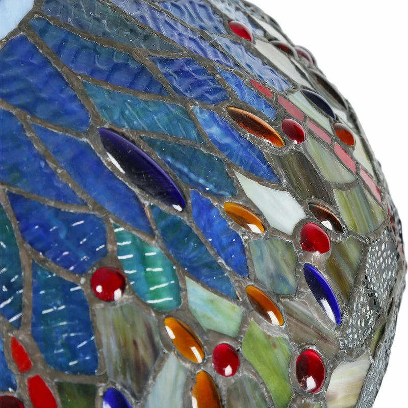 Buy โค๏ธ Serena D'italia Tiffany 2-Light Blue Dragonfly 25" Table Lamp With Lit Base ๐ 5 Buy โค๏ธ Serena D'italia Tiffany 2-Light Blue Dragonfly 25" Table Lamp With Lit Base ๐ - Image 3