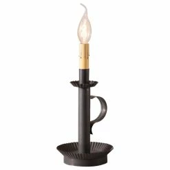 Cheapest 🤩 Irvin's Country Tinware Candlestick Accent Light, Kettle Black ✨
