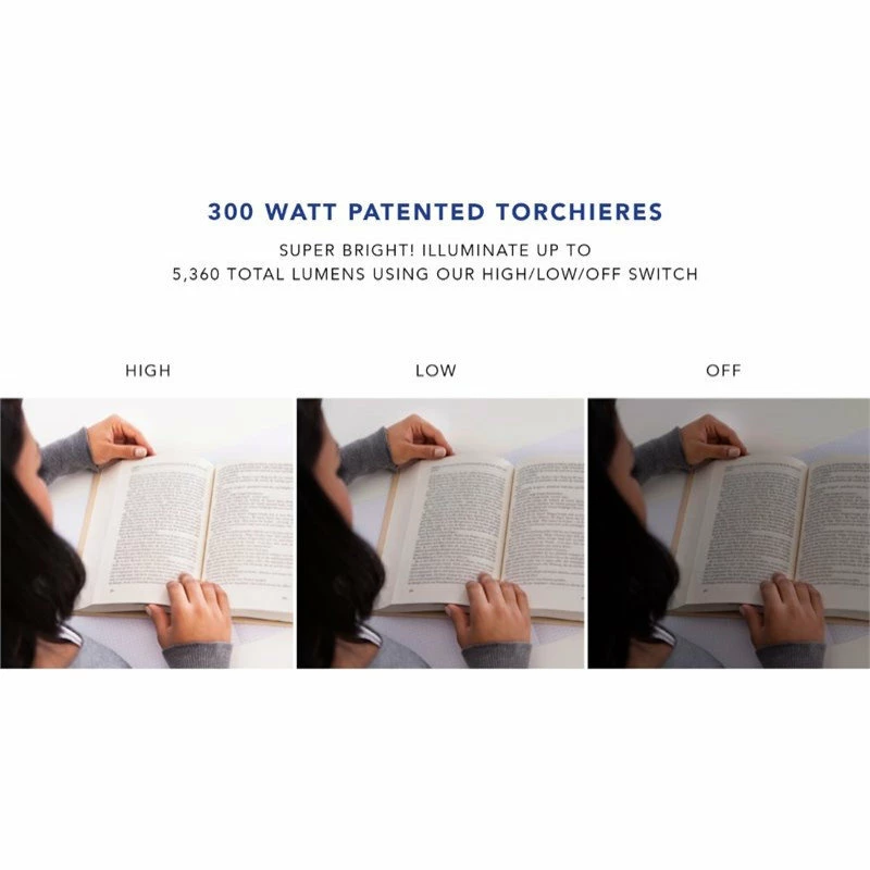 Budget π Adesso Home Glenn Metal 300W Torchiere In Antique Brass π 6 Budget π Adesso Home Glenn Metal 300W Torchiere In Antique Brass π - Image 4