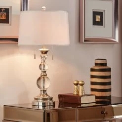 Budget 🤩 Inspire Q Milos Crystal Base Accent Table Lamp 😀 -Lamps Sales Store f191cdf300b1704c 8894 w800 h800 b0 p0