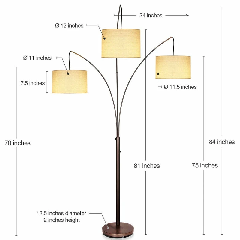 Best reviews of ๐ Brightech Trilage Arc Floor Lamp W/Marble Base - 3 Lights Hanging Over The Couch โ๏ธ 8 Best reviews of ๐ Brightech Trilage Arc Floor Lamp W/Marble Base - 3 Lights Hanging Over The Couch โ๏ธ - Image 6