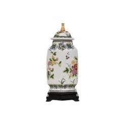 Outlet 🌟 William Sung Chinese Porcelain Famille Bird Motif Hexagonal Ginger Jar Table Lamp 25" 🧨 -Lamps Sales Store f6c129ad0372722e 4955 w800 h800 b1 p0