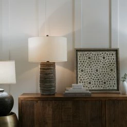 Best Pirce 🌟 Crestview Collection 🔨 Hammered Ceramic Pot Table Lamp ⭐ -Lamps Sales Store f8a1a7d401cceee5 0755 w800 h800 b0 p0