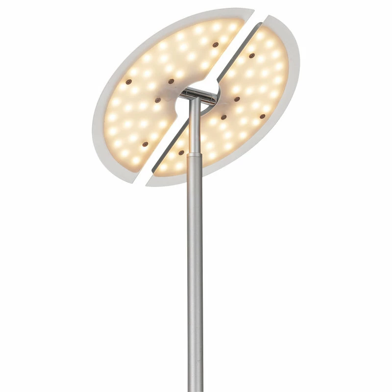 Cheapest 😉 Starry Sky Trading Inc LED Floor Lamp Dimmable Uplight Tall Standing Torchiere Lamp Silver Finish 🥰 8 Cheapest 😉 Starry Sky Trading Inc LED Floor Lamp Dimmable Uplight Tall Standing Torchiere Lamp Silver Finish 🥰 - Image 6