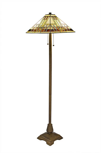 Deals 🥰 Serena D'italia Tiffany 2-Light Blue Mission 58" Bronze Floor Lamp ✔️ 3 Deals 🥰 Serena D'italia Tiffany 2-Light Blue Mission 58" Bronze Floor Lamp ✔️