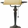 Buy 😍 Alera Traditional Banker's Lamp, 16", Amber Shade With Antique Bronze Base ❤️ 1 Buy 😍 Alera Traditional Banker's Lamp, 16", Amber Shade With Antique Bronze Base ❤️ -Lamps Sales Store home design 112