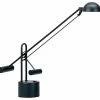 Discount ✔️ Lite Source Inc. Halotech 1 Light Desk Lamp, Black 🎁 -Lamps Sales Store home design 113