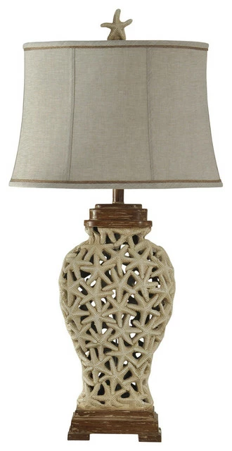 Discount ✔️ StyleCraft Home Collection Open Weave Starfish Table Lamp Designer Shade Contrast Trim ✨ 3 Discount ✔️ StyleCraft Home Collection Open Weave Starfish Table Lamp Designer Shade Contrast Trim ✨