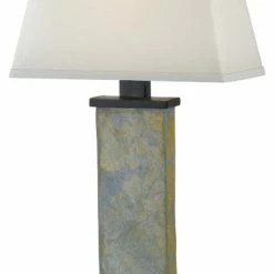 Brand new 🥰 Kenroyhome.com Hanover Table Lamp, Natural Slate Finish 👍