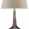 Promo 🔥 ORE International 30" Glass Table Lamp "Mulberry" With Purple Finish K-5709 🌟 -Lamps Sales Store home design 47