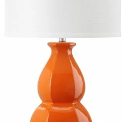 Promo 🤩 Safavieh Juniper 30" High Orange Table Lamp 😍