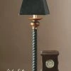 Brand new 🎁 Uttermost Bellcord Buffet Lamp, Black 🤩 -Lamps Sales Store home design 79